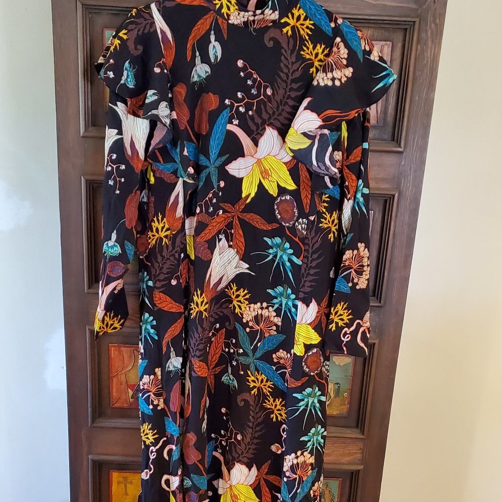 H&M floral maxi dress